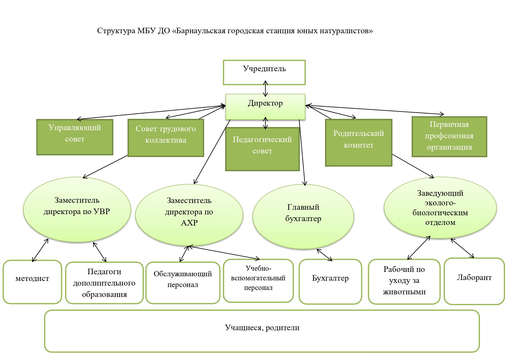 БГСЮН структура